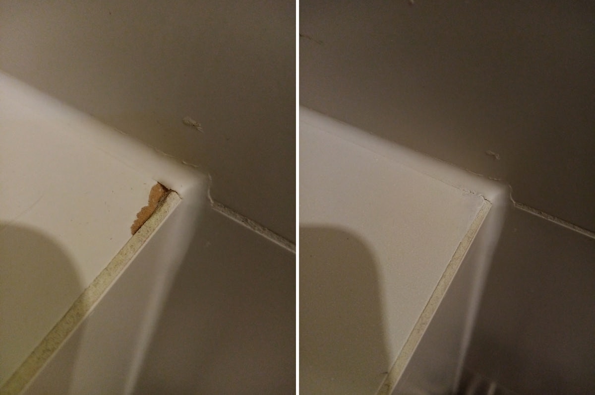 retusz, naprawa uszkodzeń