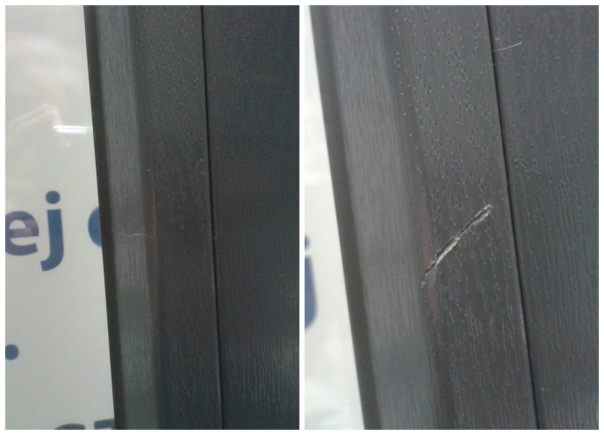 retusz, naprawa uszkodzeń