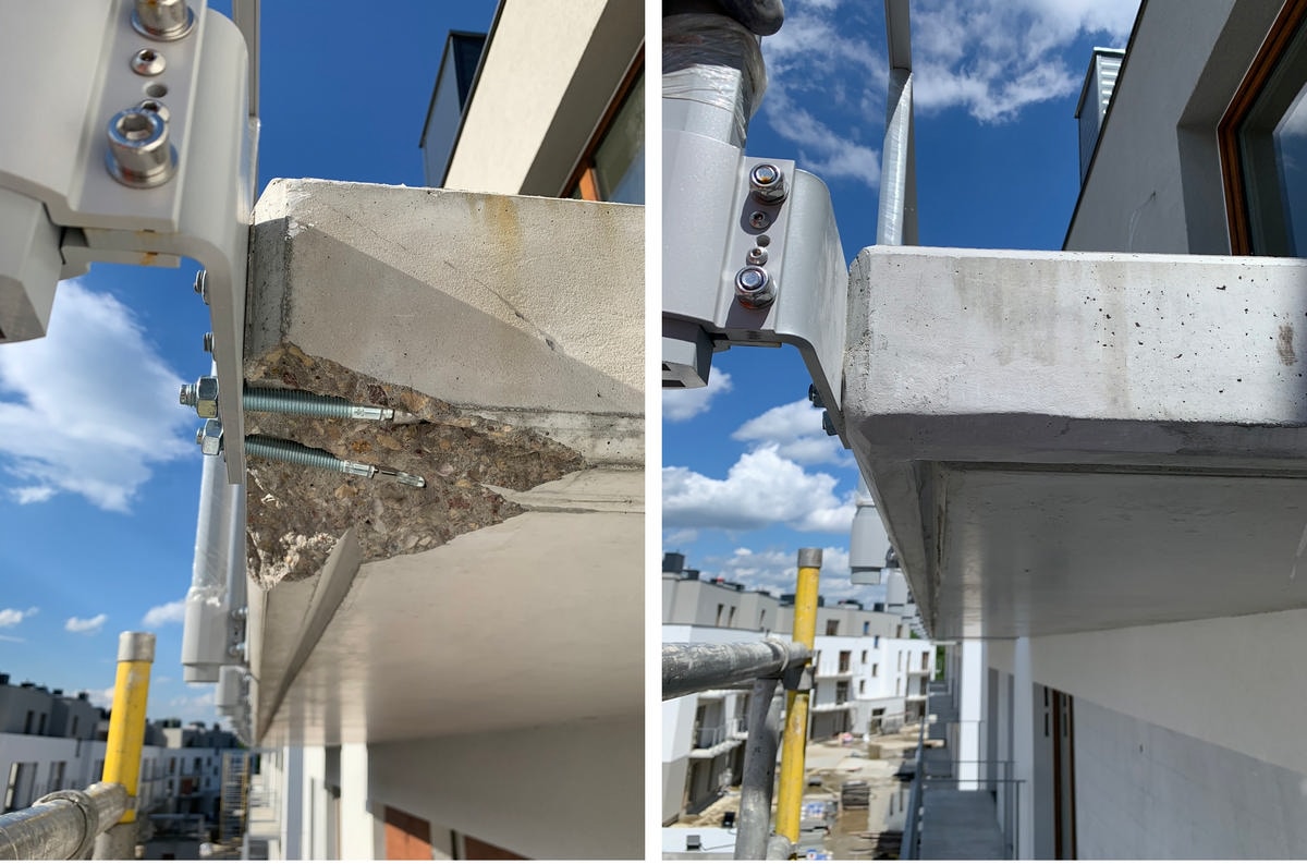 retusz, naprawa uszkodzeń